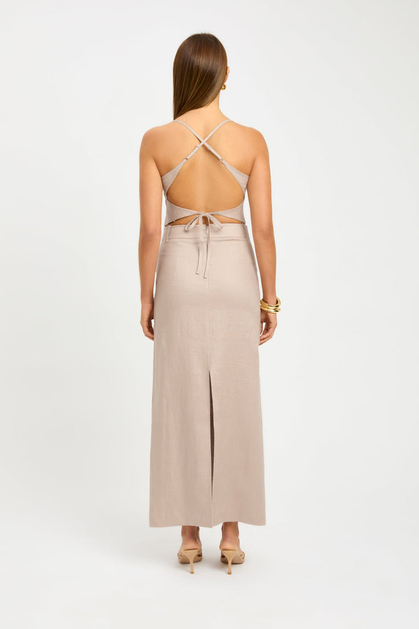 Kookai Palm Core Skirt Mushroom