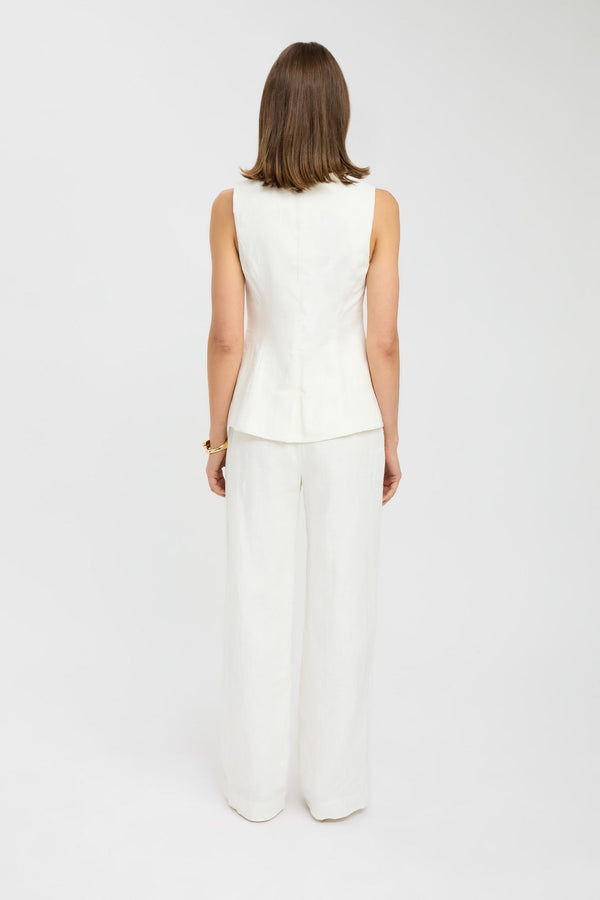 Kookai Palm Crew Vest Coconut Milk