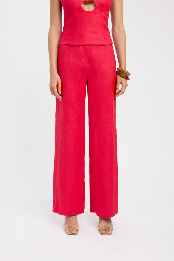 Kookai Palm Staple Pant Lychee