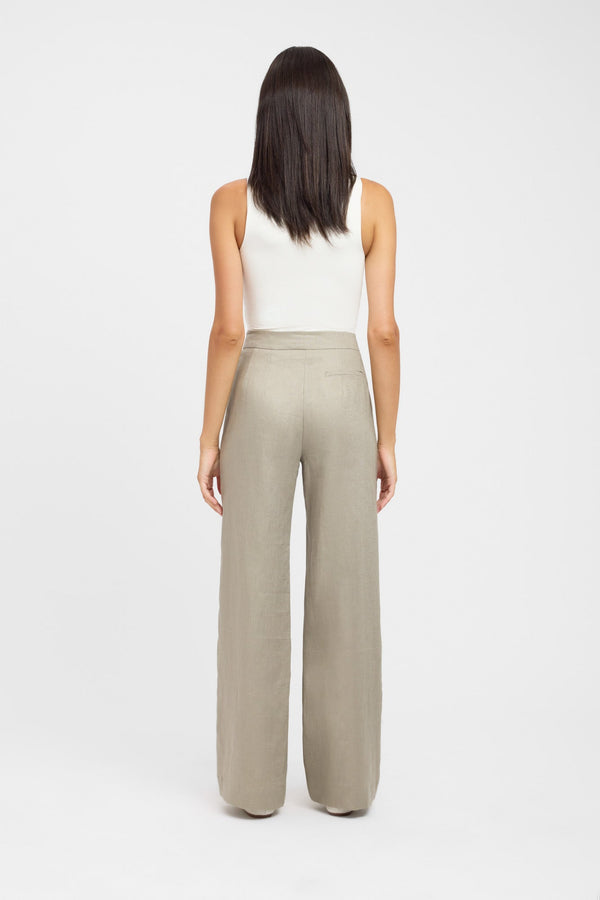 Kookai Palm Staple Pant Vintage Khaki