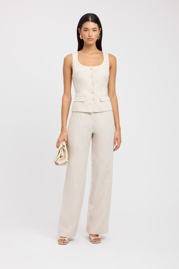 Kookai Palm Staple Pant Wheat