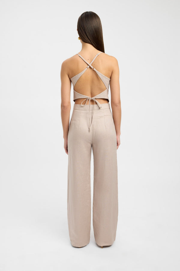 Kookai Palm Tailored Pant Mushroom