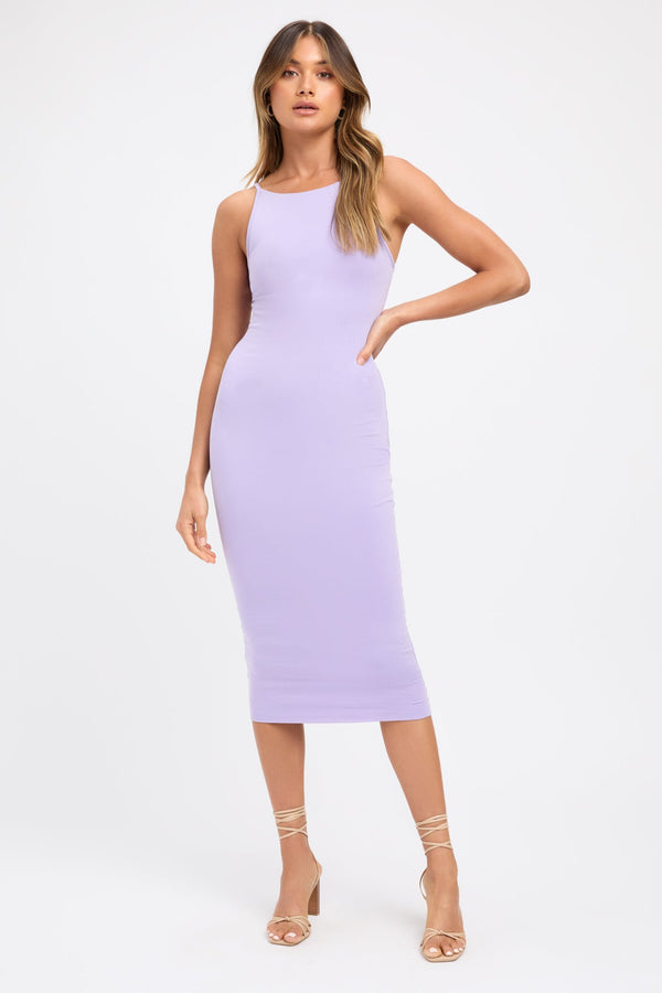 kookai Parker Tank Dress Purple Rose