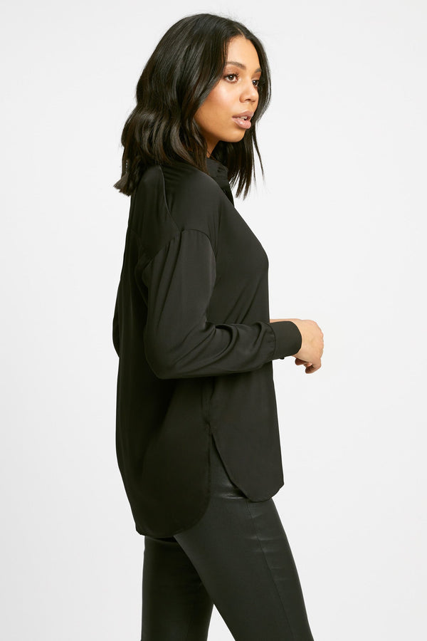 Kookai Pearl Shirt Black