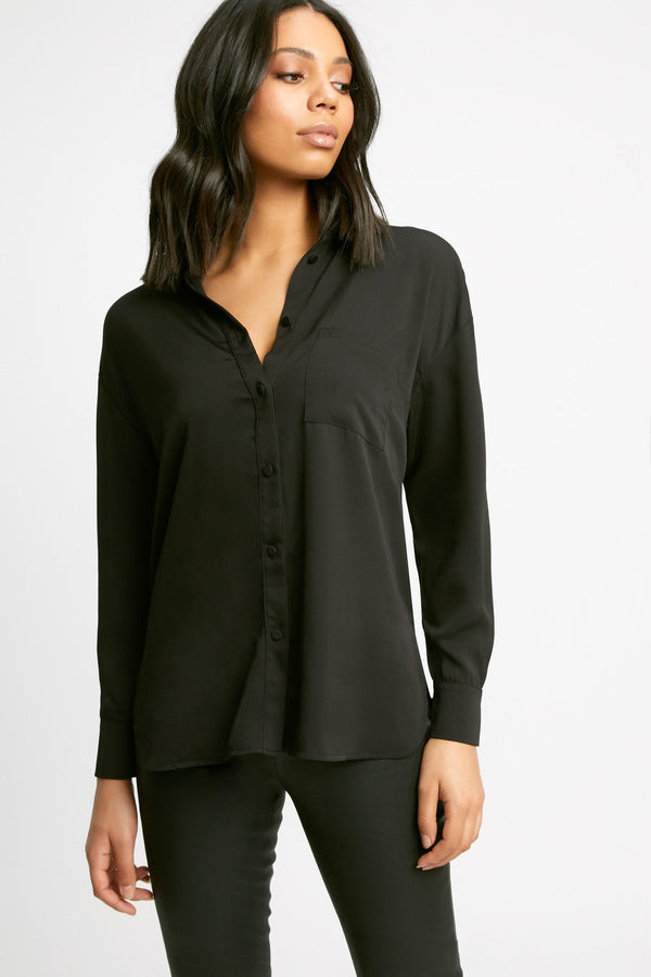 kookai Pearl Shirt Black