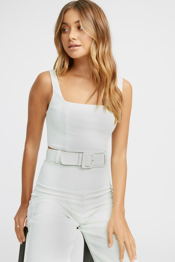 kookai Penelope Top Smoke Green