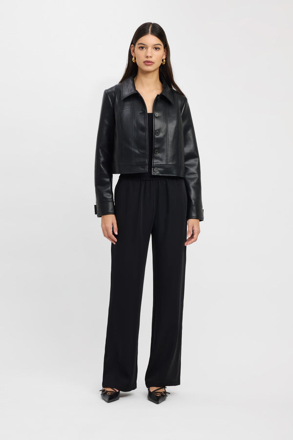 kookai Phoenix Button Jacket Black