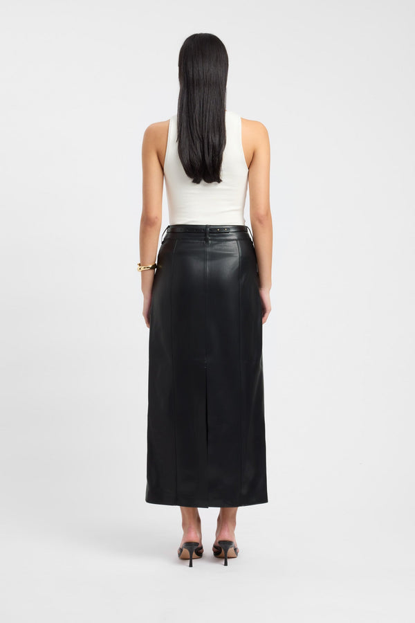 Kookai Phoenix Midi Skirt Black