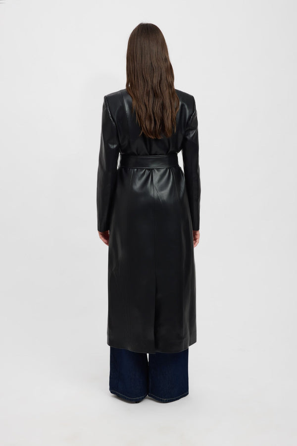 Kookai Phoenix Trench Black