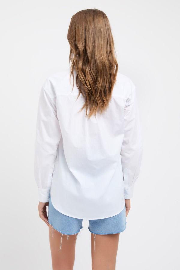 Kookai Poplin Sunday Shirt White