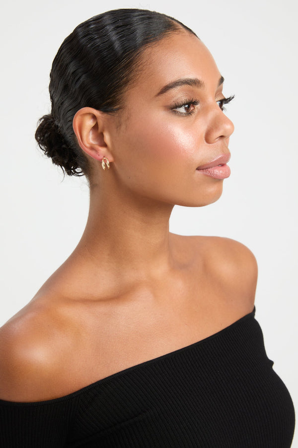 Kookai Rachel Hoops Gold