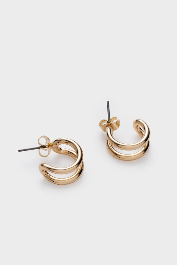 kookai Rachel Hoops Gold