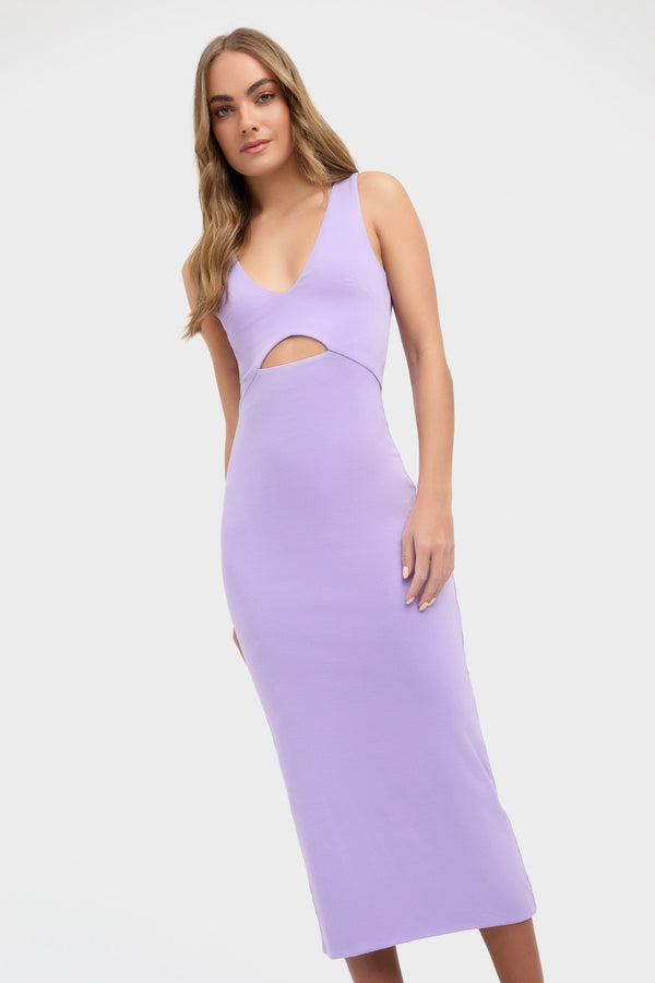 Kookai Rachelle Midi Dress Passion Flower