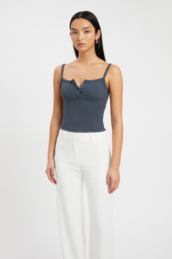 Kookai Ralph Tank Dark Slate