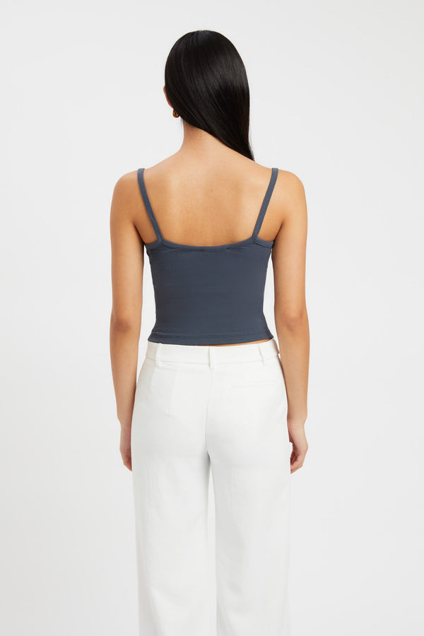 Kookai Ralph Tank Dark Slate