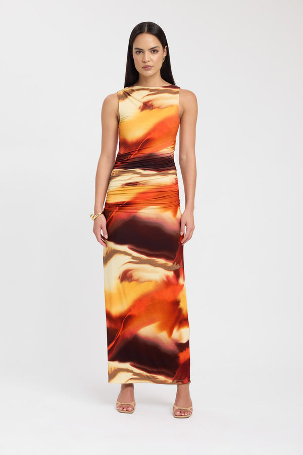 kookai Reece Maxi Dress Multi