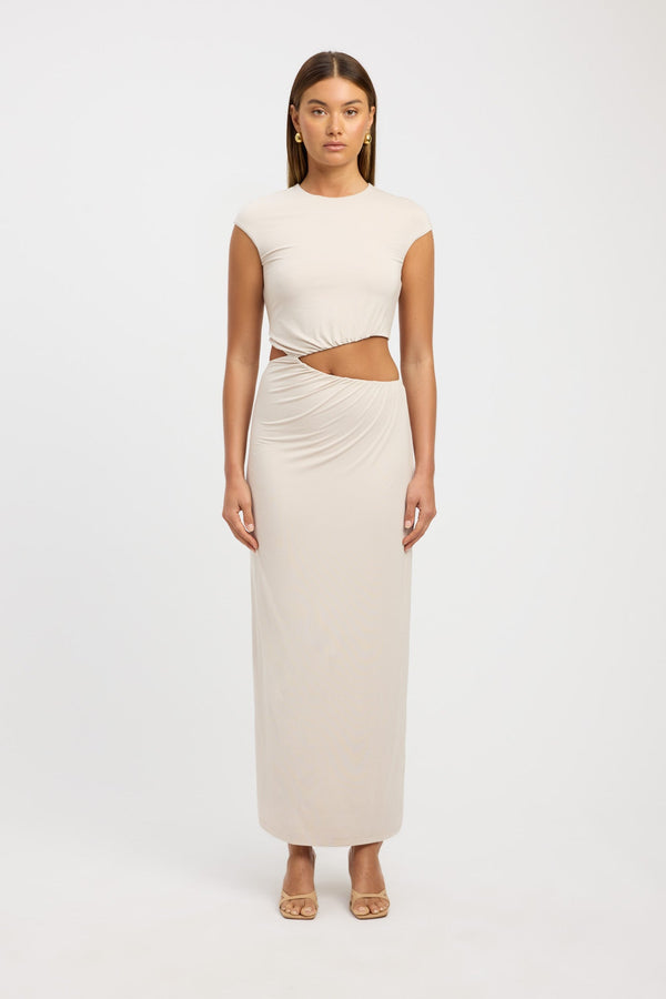 kookai Rhode Maxi Dress Marble