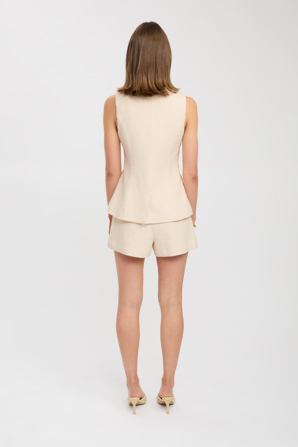 Kookai Richie Short Ivory