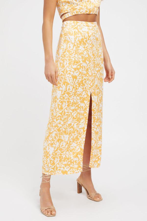 Kookai Riley Split Skirt Multi