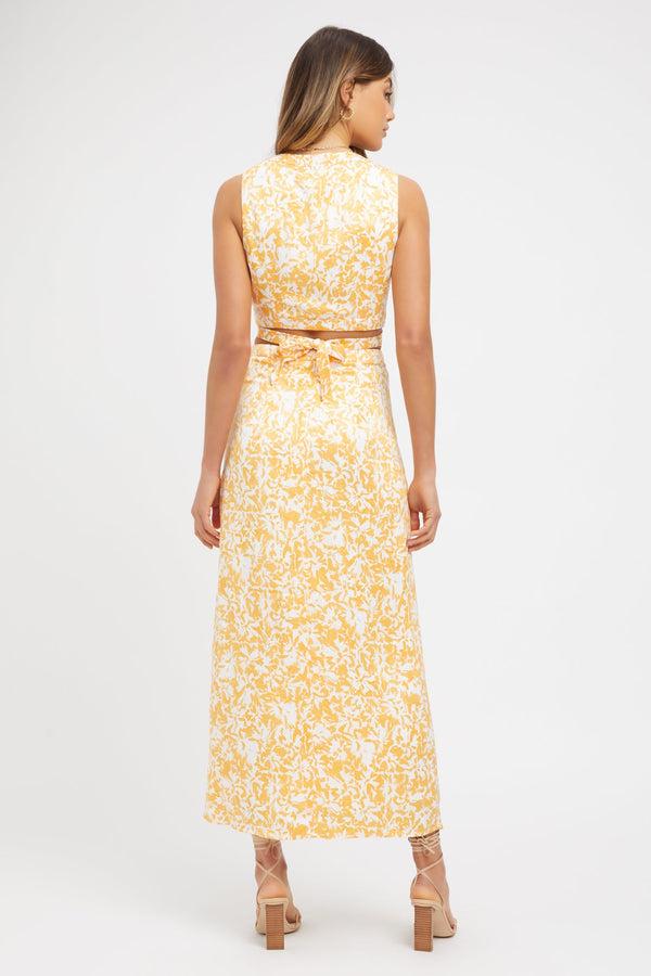 Kookai Riley Split Skirt Multi