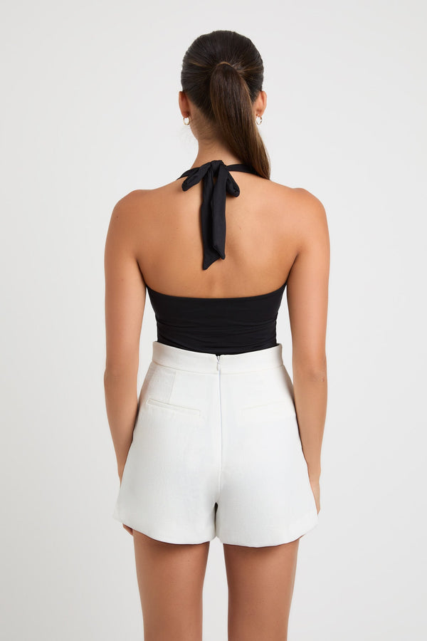 Kookai Rita Halter Bodysuit Black