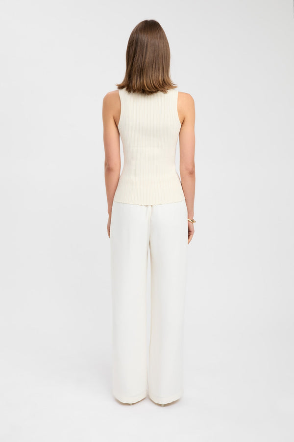 Kookai River Sleeveless Top Eggnog