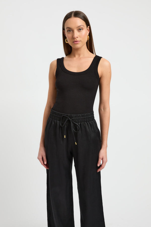 Kookai Romeo Tank Black