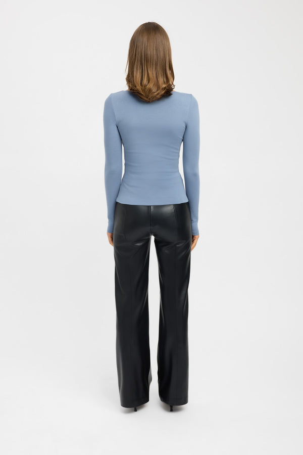 Kookai Rosie Long Sleeve Top Flintstone