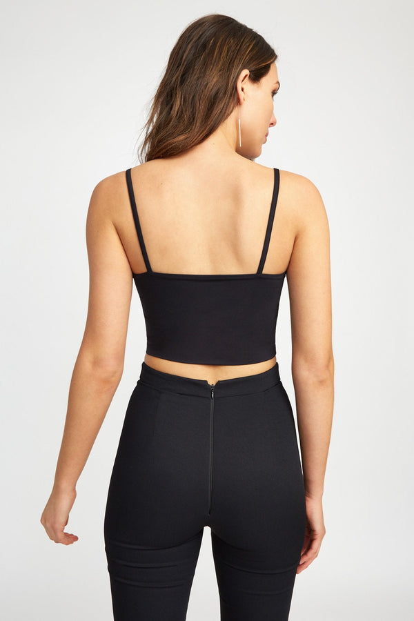 Kookai Sabrina Crop Black