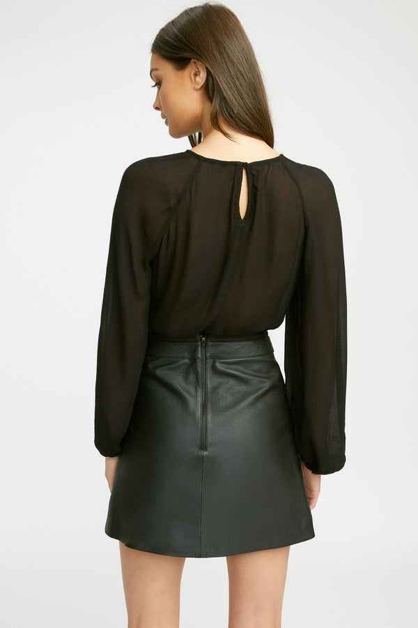 Kookai Samara Top Black