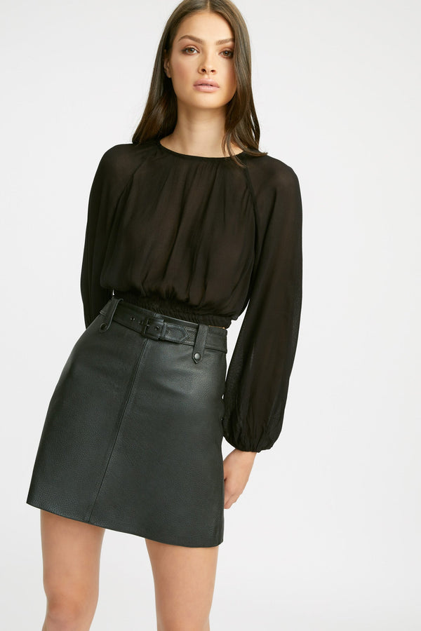 kookai Samara Top Black