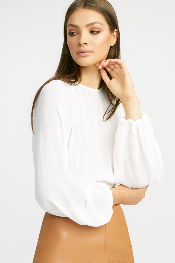 Kookai Samara Top Natural White