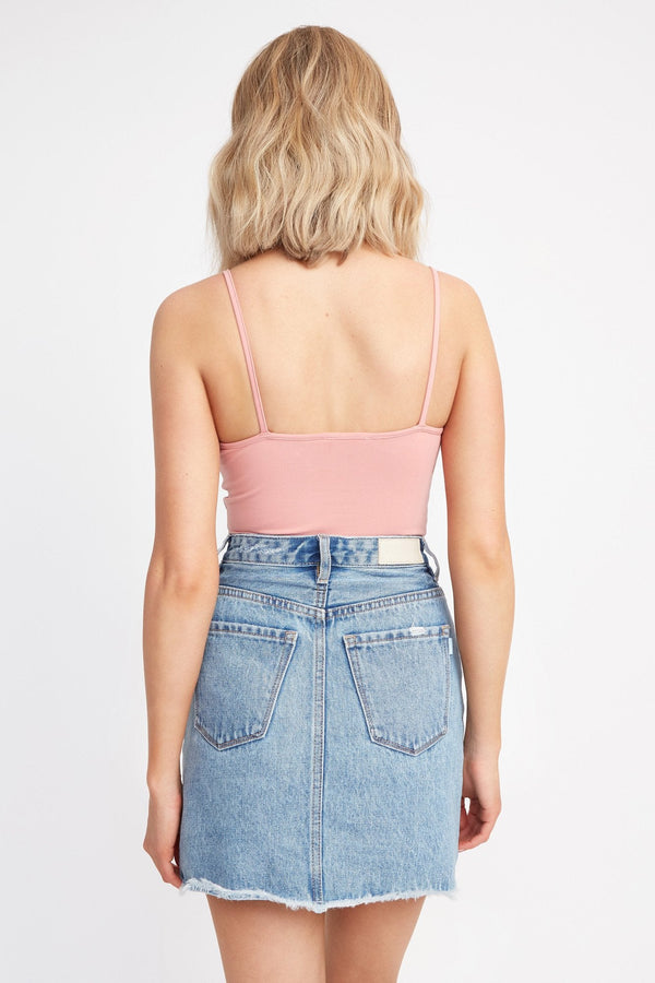 Kookai Sammie Tank Dusty Coral
