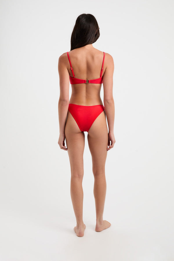 Kookai Santorini Ring Bottom Candy Red
