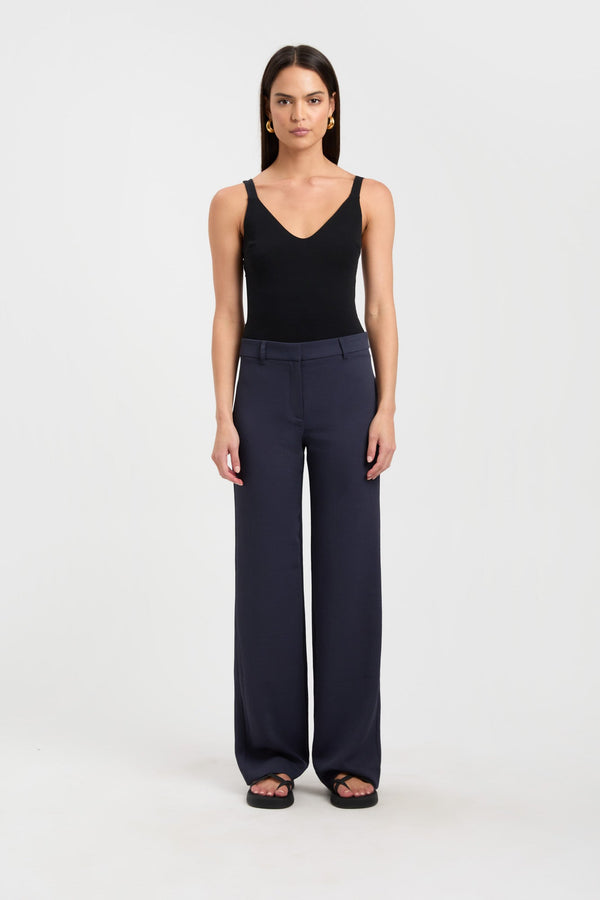 kookai Sarah Vee Top Black