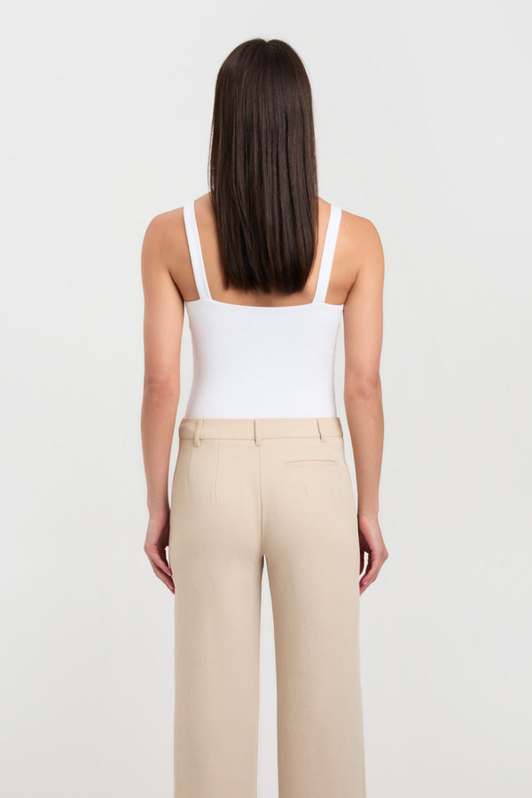 Kookai Sarah Vee Top White