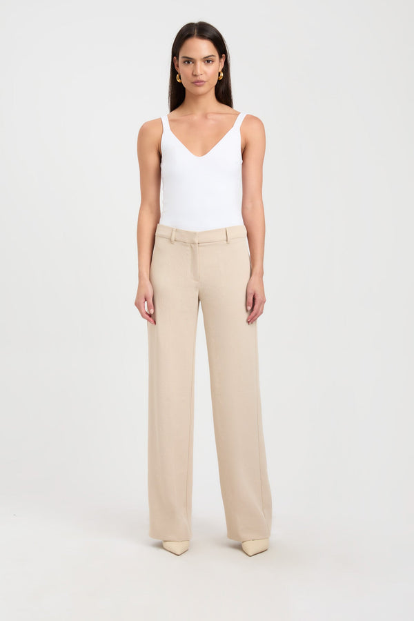 kookai Sarah Vee Top White