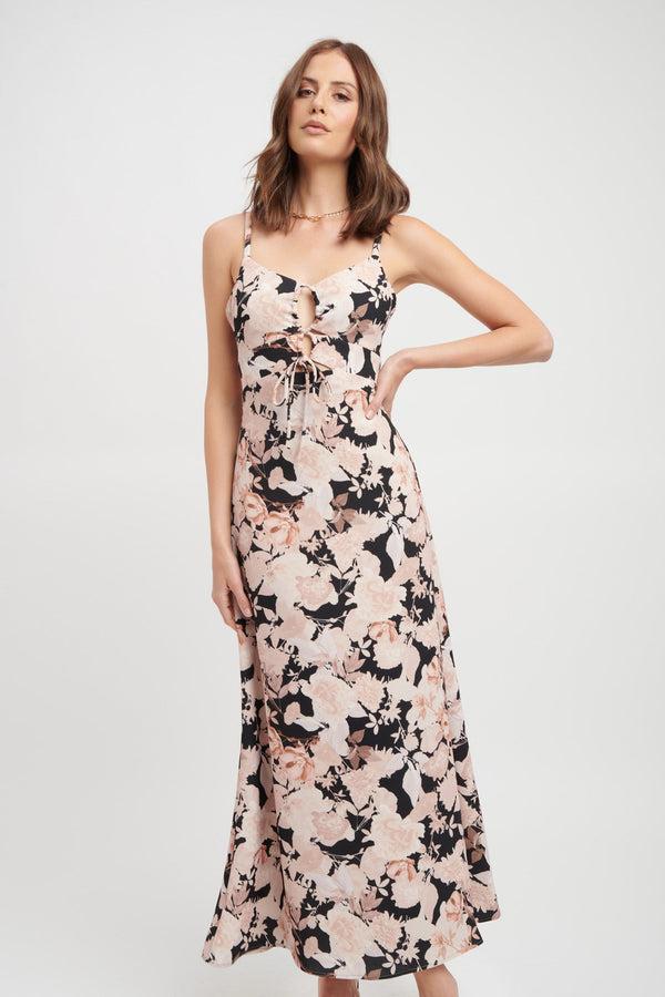 Kookai Sariah Midi Dress Multi