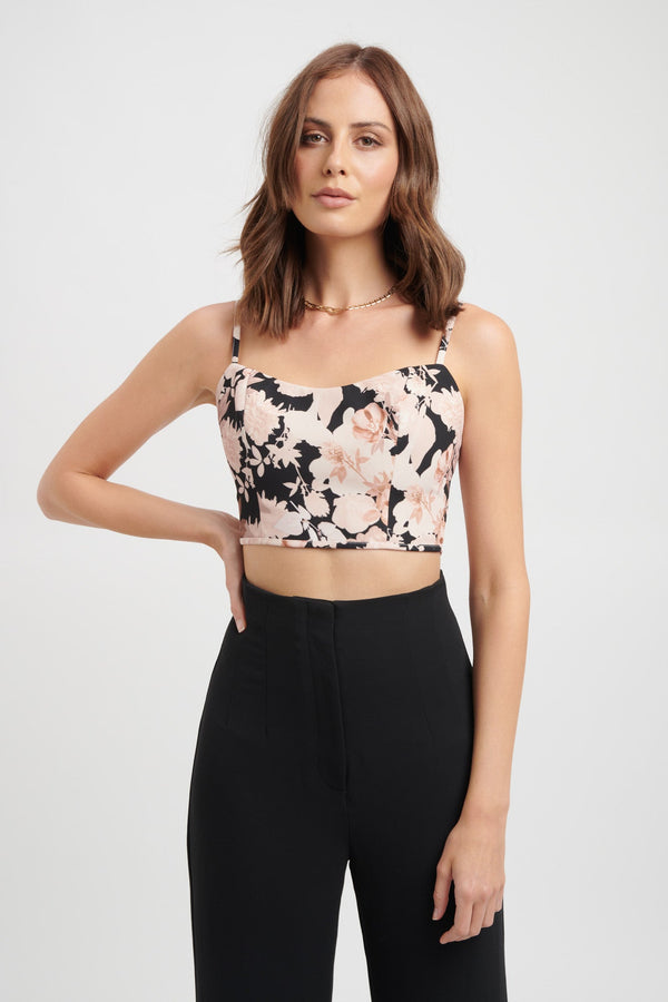 kookai Sariah Tie Top Multi