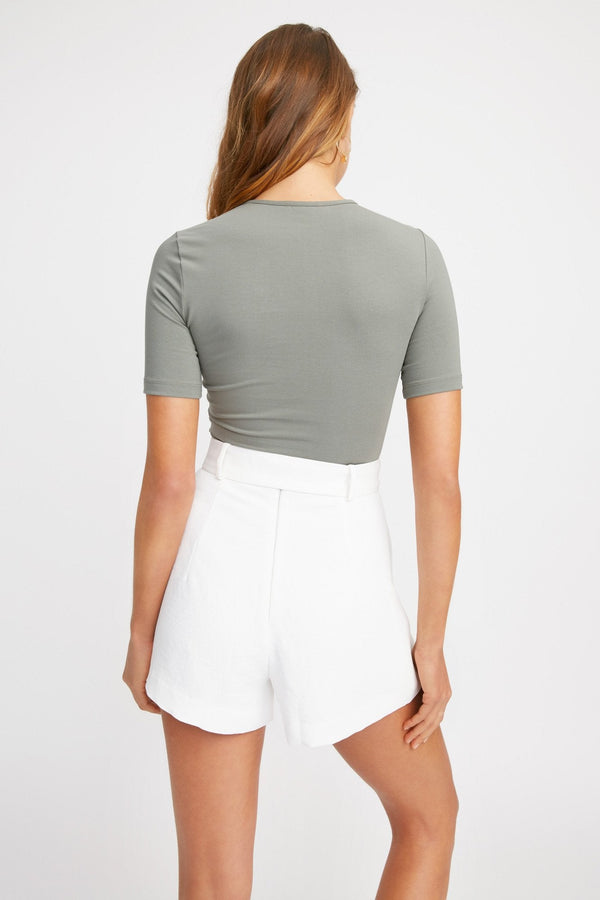 Kookai Sasha Bodysuit Spring Moss
