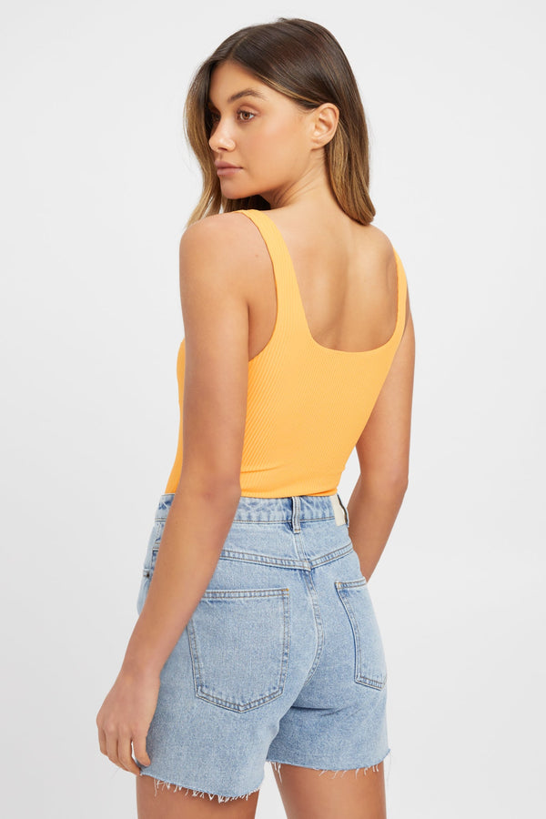 Kookai Saskia Bodysuit Marigold