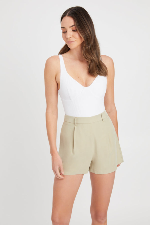 kookai Saskia Bodysuit White