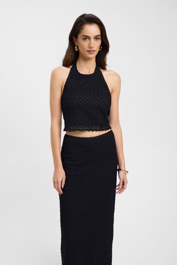 Kookai Savannah Top Black