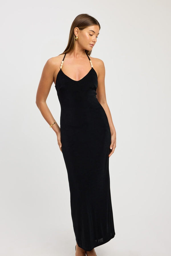 Kookai Selena Midi Dress Black