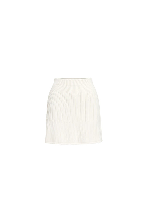 Kookai Serah Mini Skirt Coconut Milk