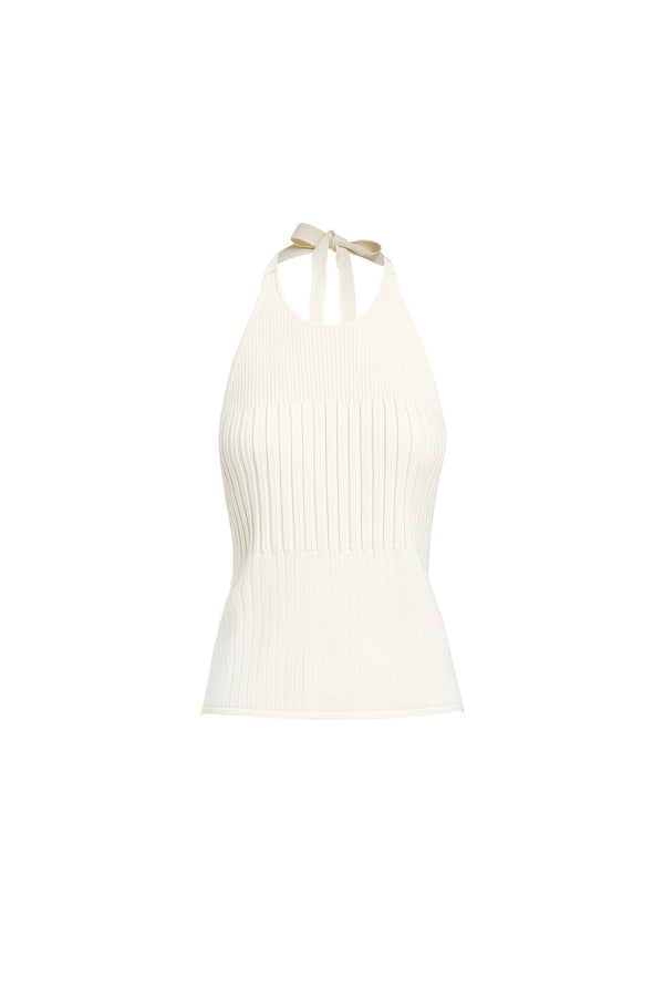 Kookai Serah Tie Top Coconut Milk