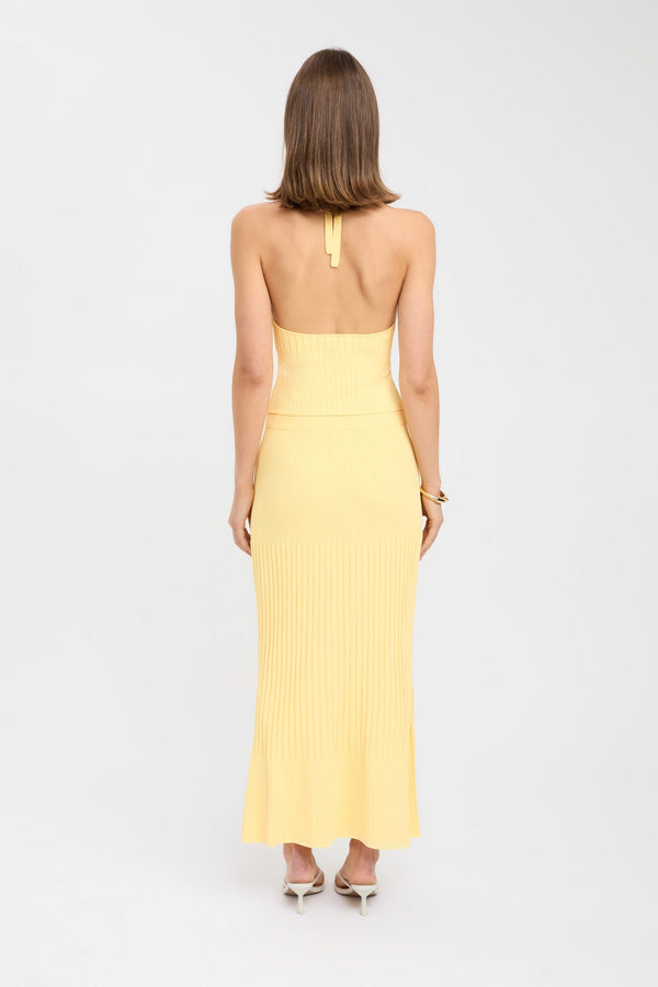 Kookai Serah Vee Top Lemon