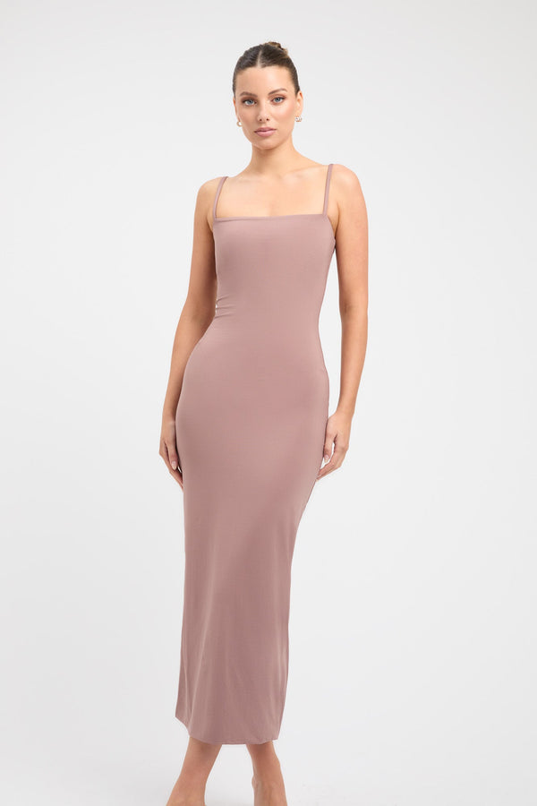 Kookai Serena Dress Deep Taupe
