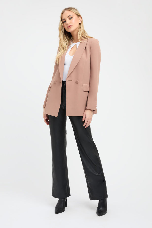 Kookai Serge Blazer Tan