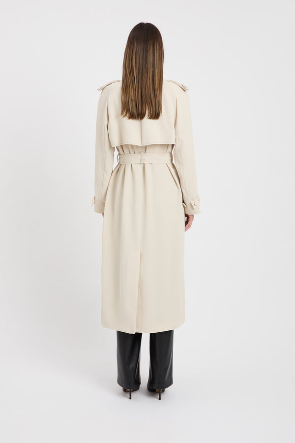 Kookai Serge Core Trench Fog